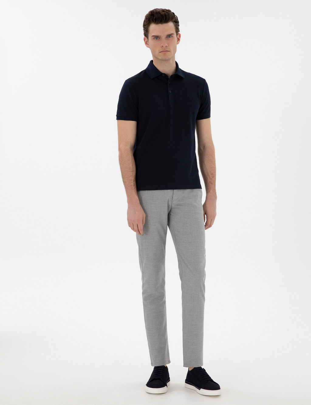 Lacivert Slim Fit Ti__rt