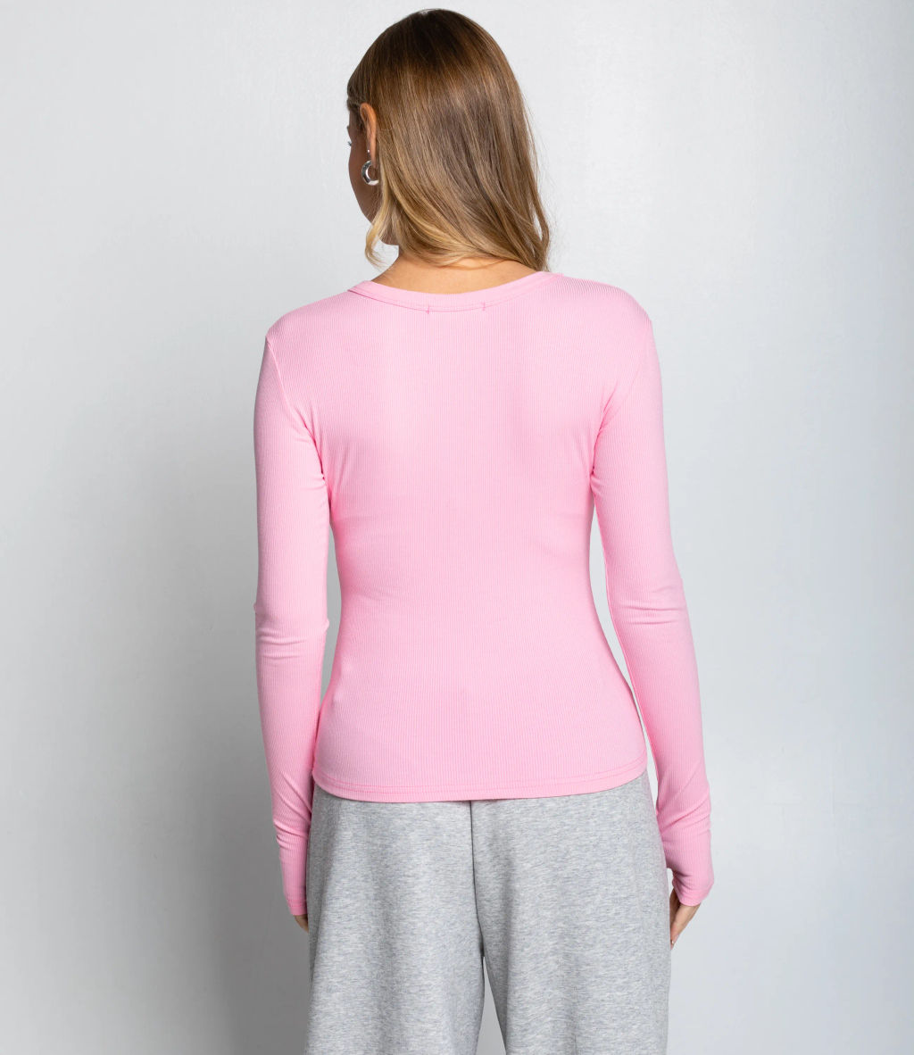 Лонгслив #КТ6889 (1), розовый - Dommod фото 8