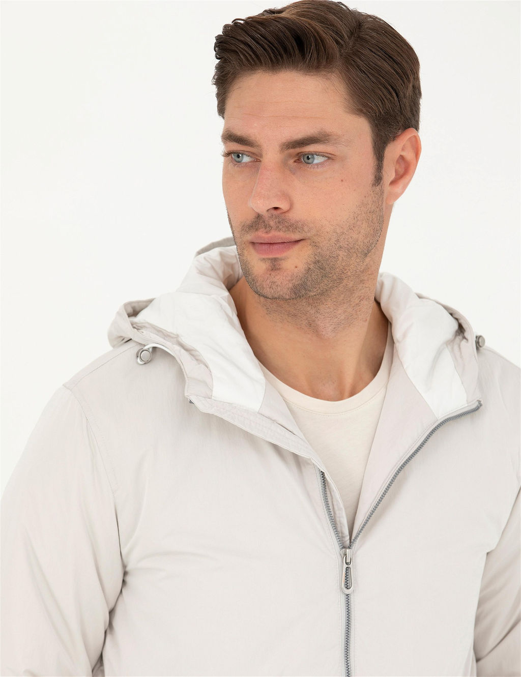 Ekru Kapi_onlu Baharl_k Mevsimlik Mont - Pierre cardin фото 2