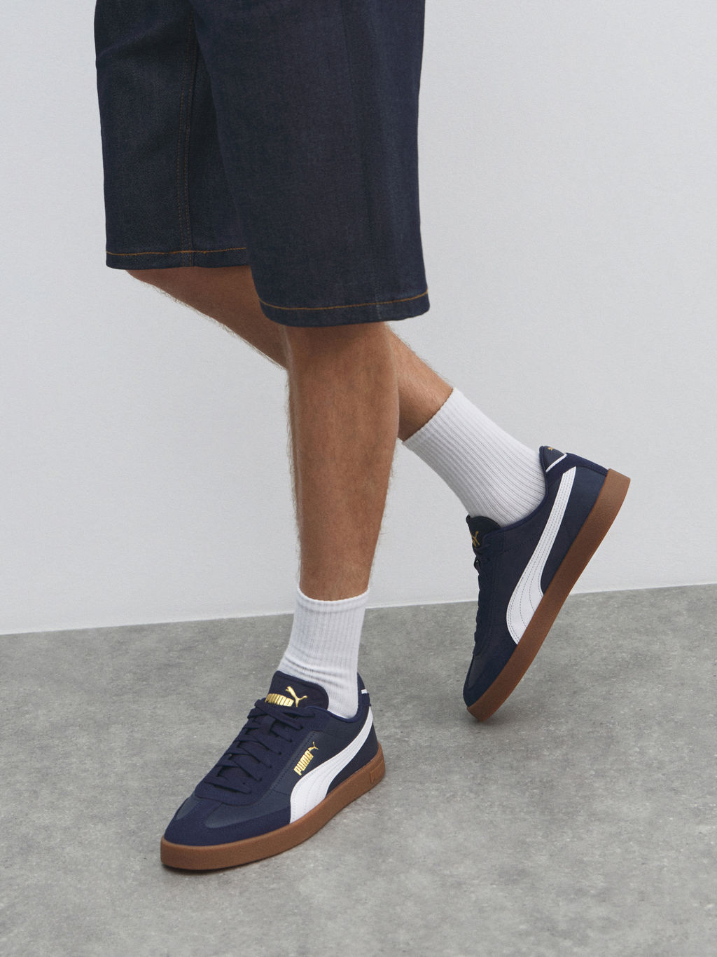 Кеды PUMA Puma Club II Era Артикул 4587739, темно-синий