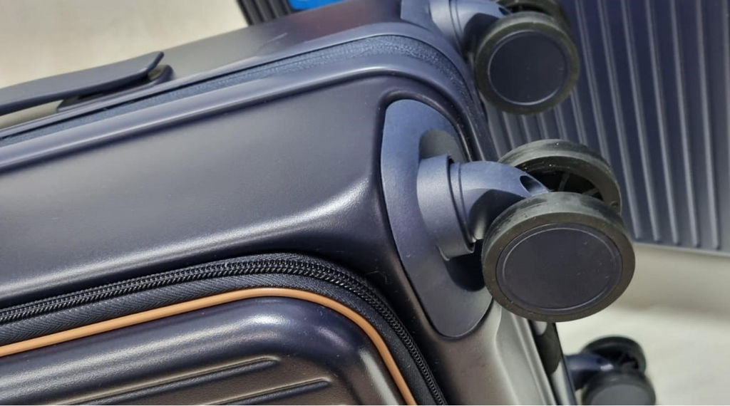 Набор чемоданов , тройка, полипропилен, 2504 Темно-синий