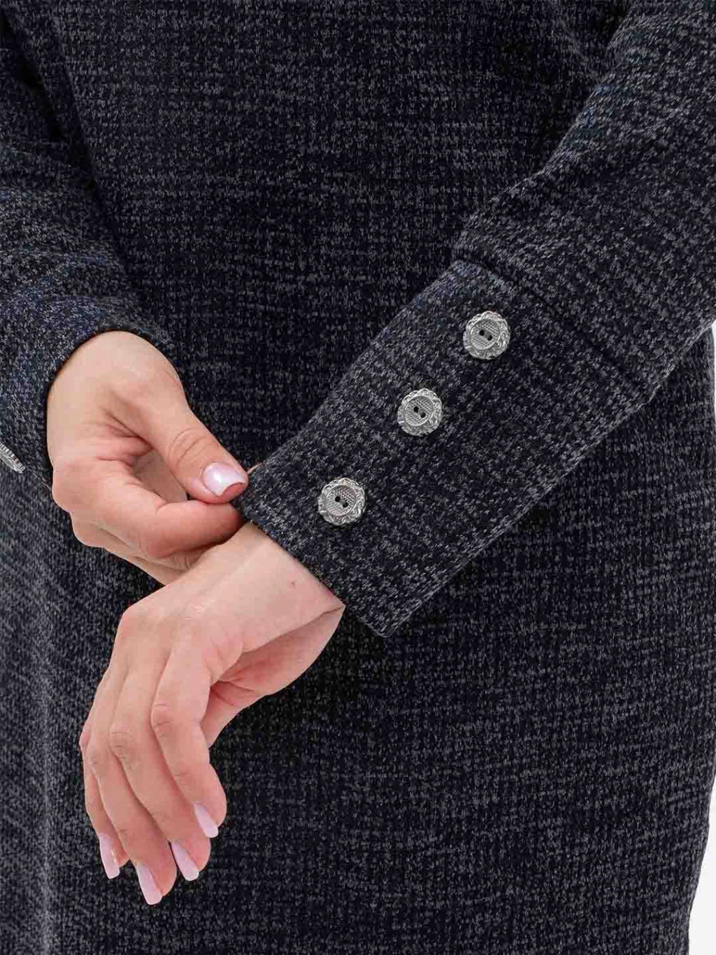 Платье женское, цвет черный