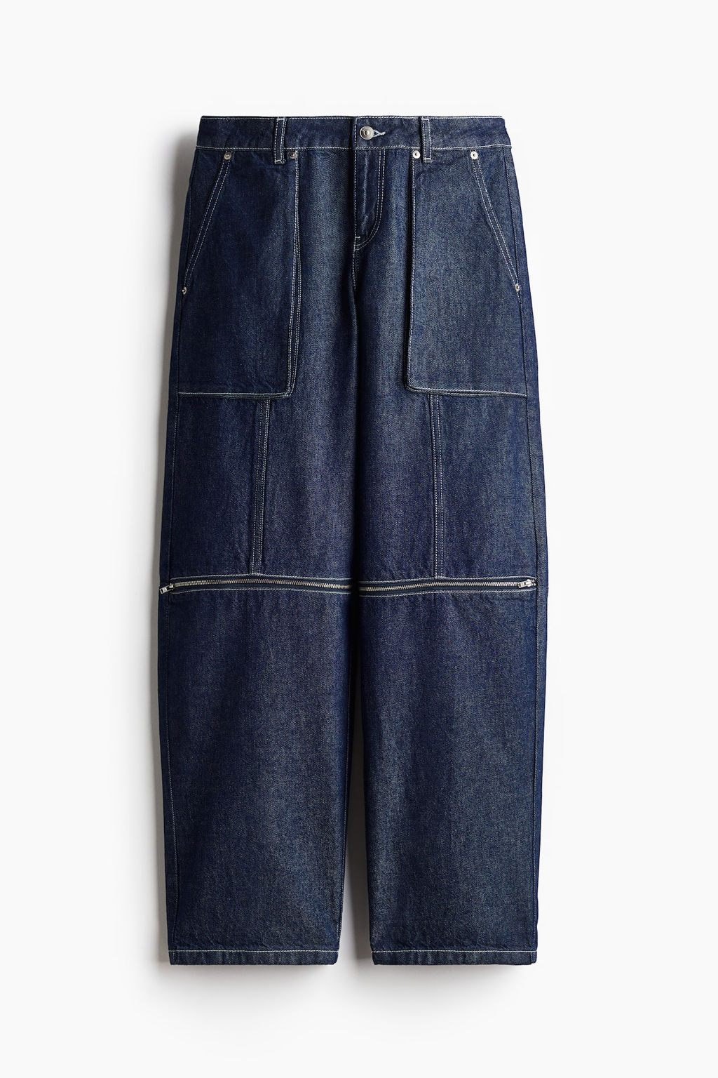 Barrel Low Cargo Jeans - H&m фото 6