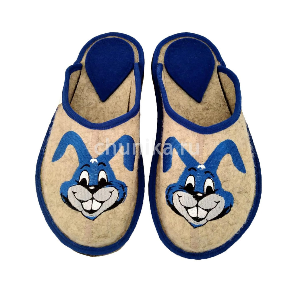 Тапочки без задника, вышивка, звери и птицы - Чуника фото 9