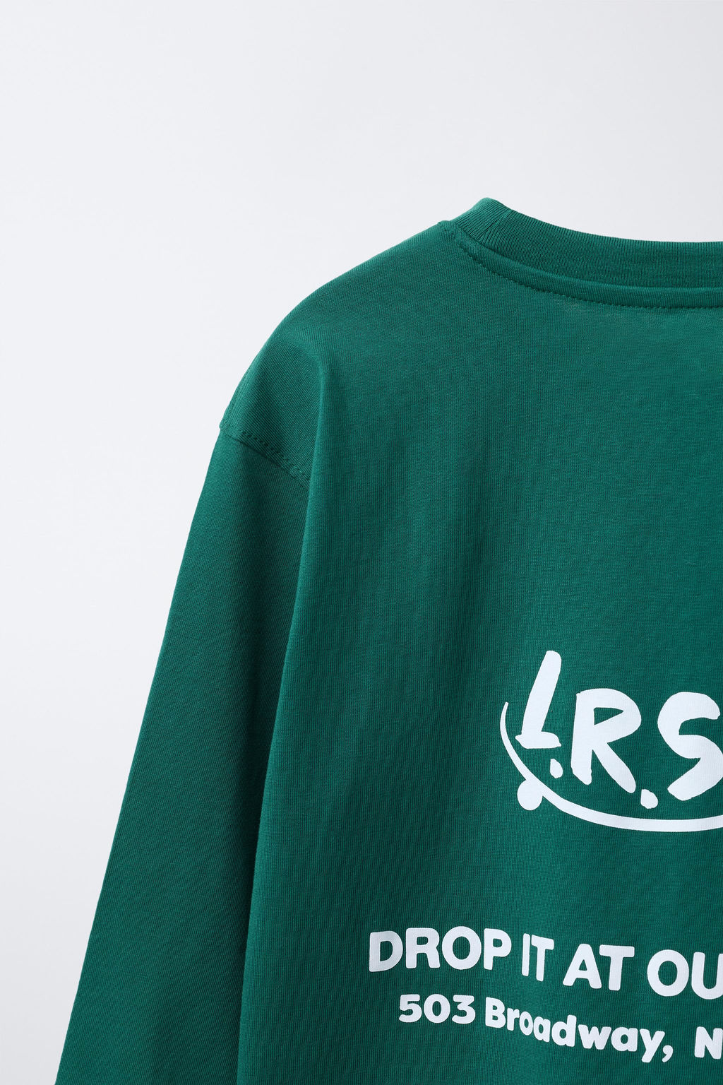 SLOGAN PRINT T-SHIRT - Zara фото 4