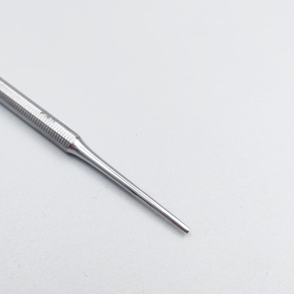 YOKO Кюретка педикюрная двусторонняя / Classic SI 019, глянцевая, 15 см