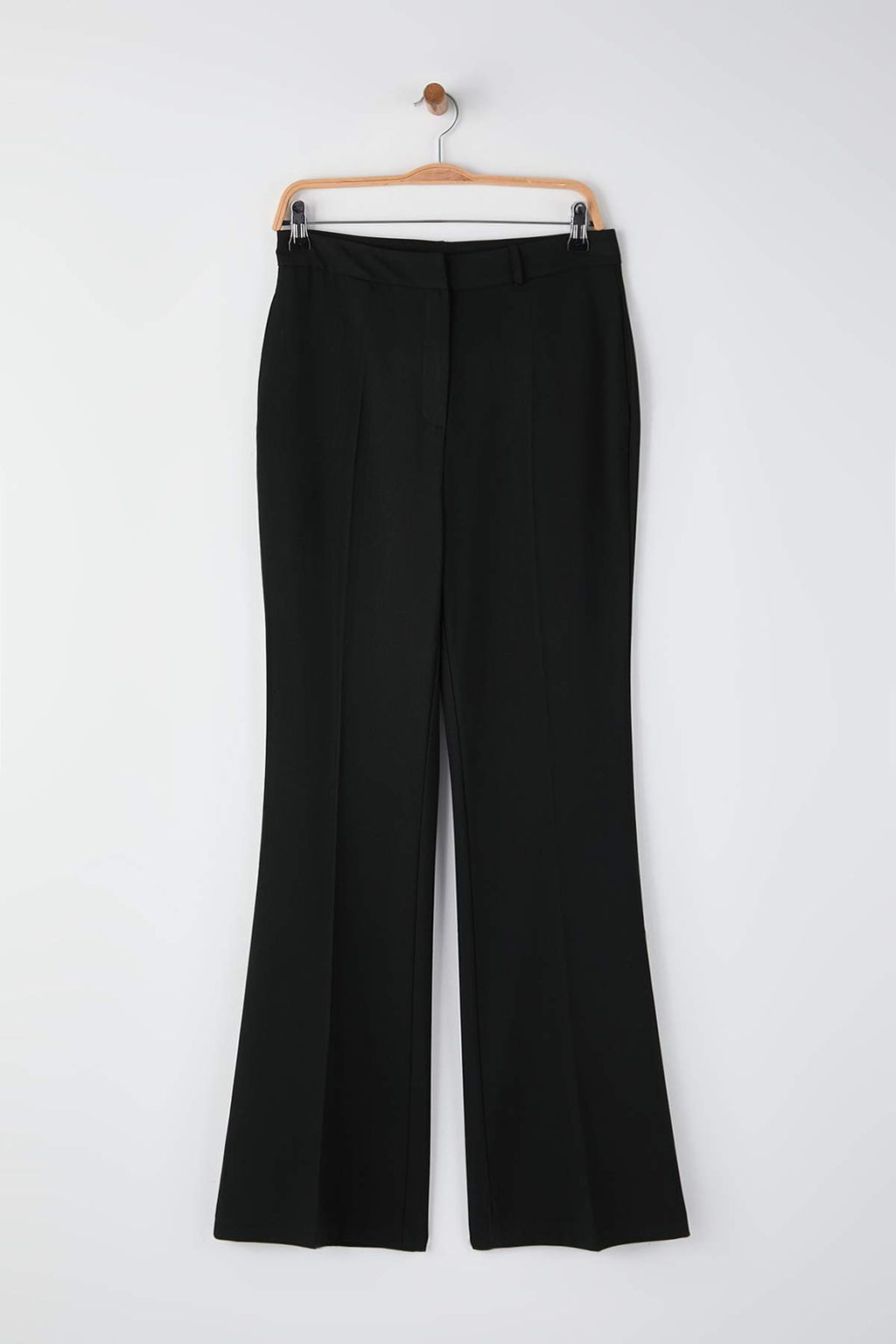 Kahverengi Limited Edition Flare Kal?p Kumas Pantolon TWOAW26PL00056 - Trendyolmilla фото 10