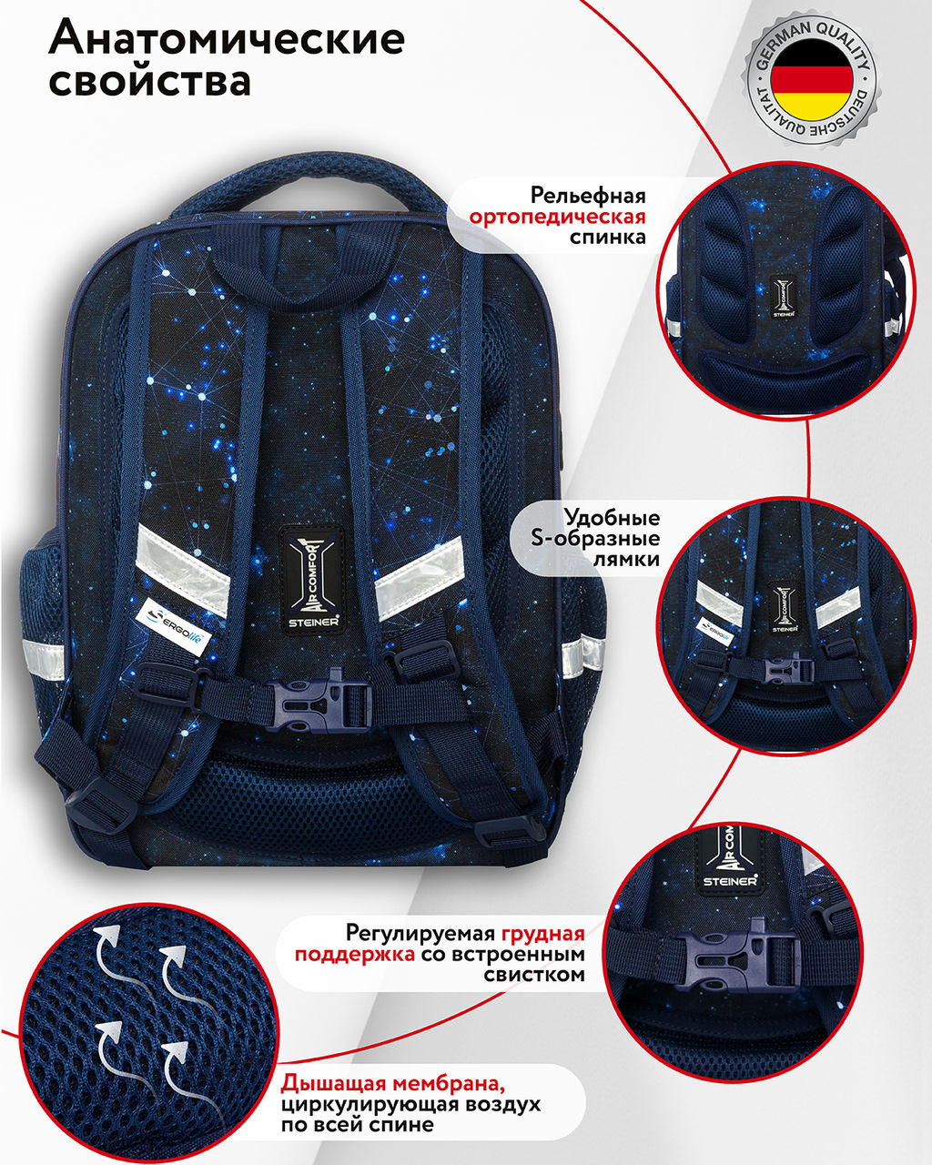 Школьный рюкзак SK2-12 - Steiner фото 2