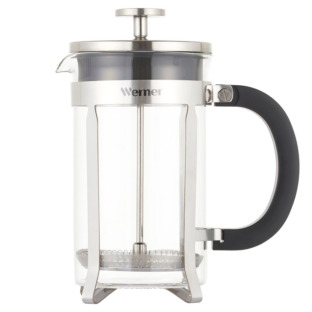 50103 WERNER Френч-пресс VESCONA 600мл. Материал: боросиликатное стекло, нерж.сталь 18/10, пластик.  фото 2