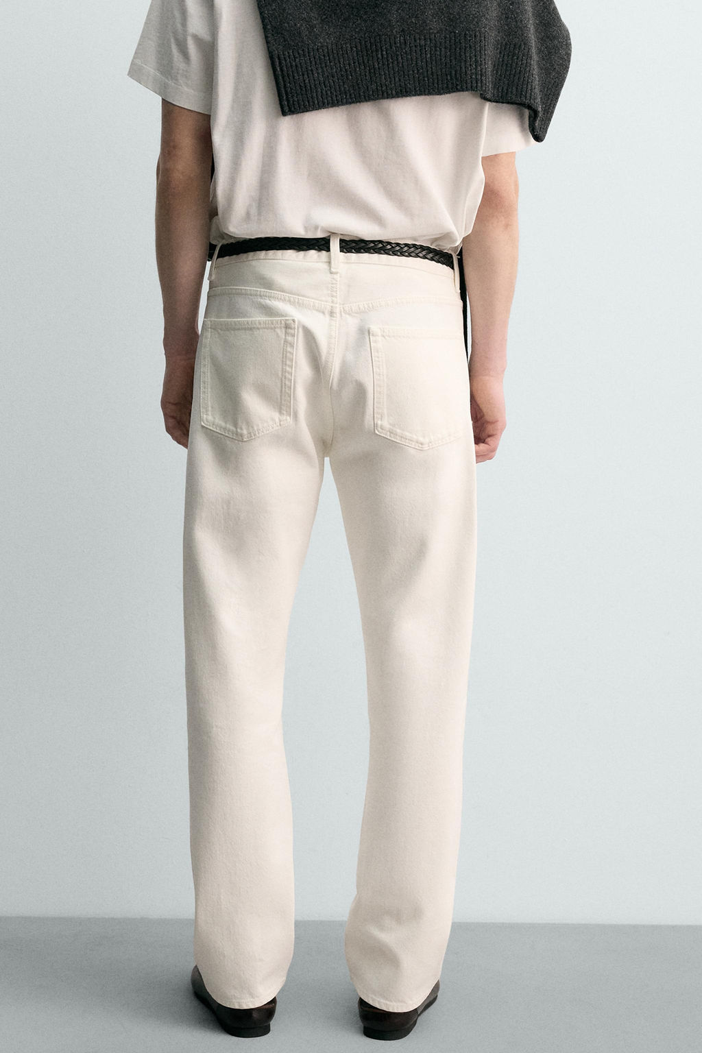 AARON LEVINE X ZARA STRAIGHT FIT JEANS  фото 22