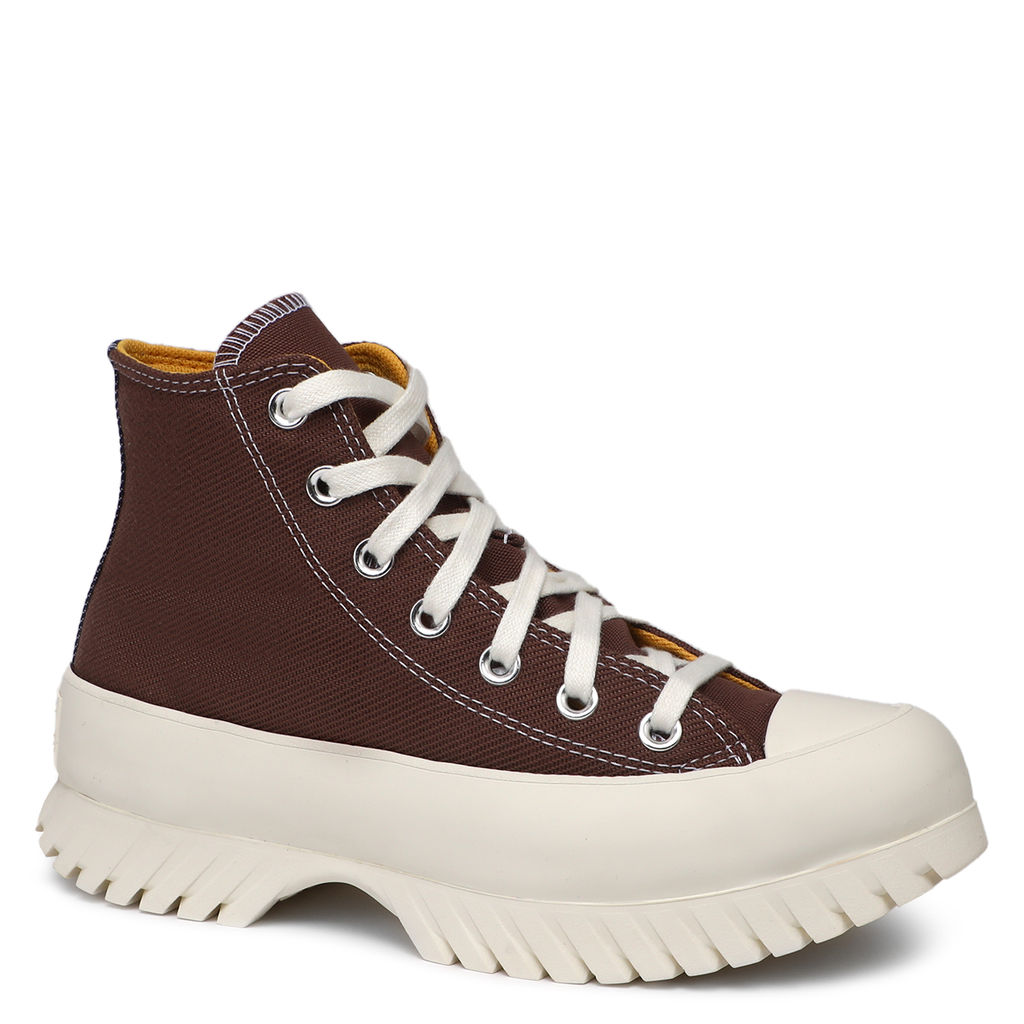 Женские высокие кеды CONVERSE CHUCK TAYLOR ALL STAR LUGGED 2.0 Артикул 3221177, коричневый