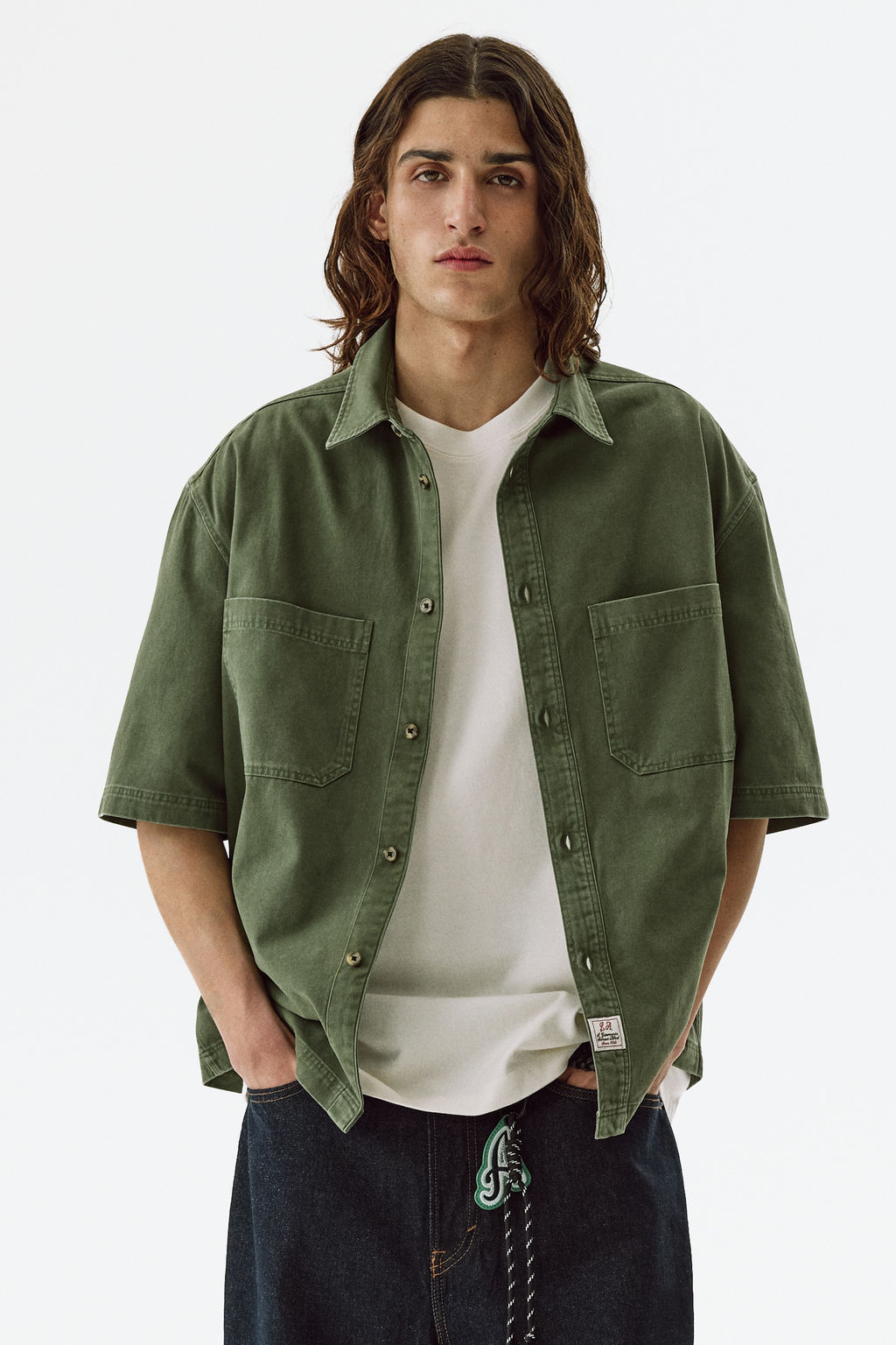 Camisa vaquera Relaxed Fit - H&m фото 4