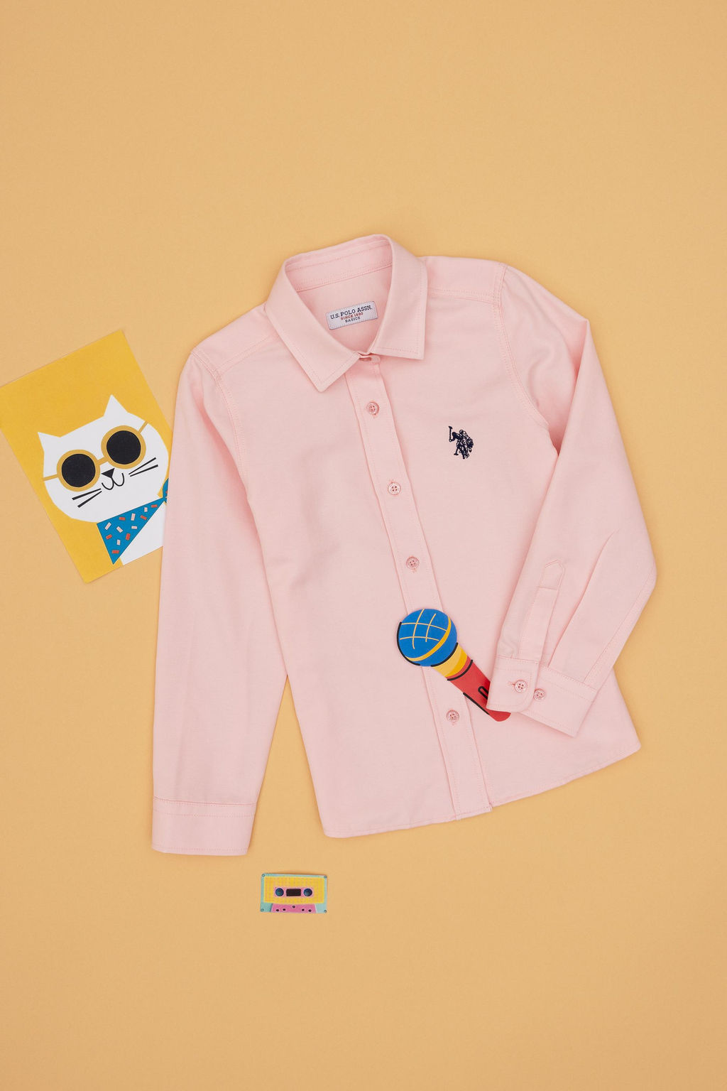 K_z _ocuk A__k Pembe Uzun Kollu Basic G_mlek Sepette S_rpriz _ndirim