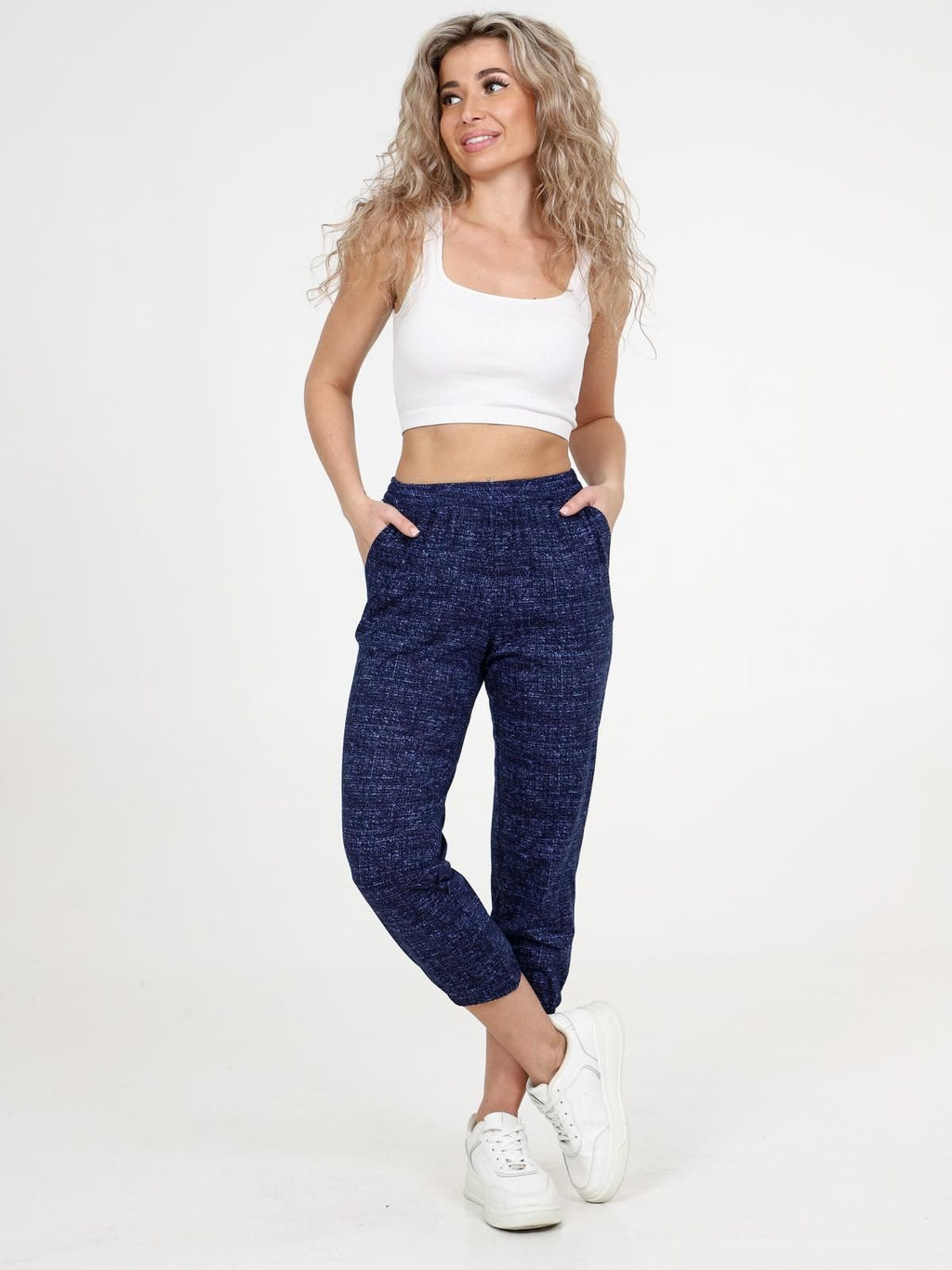 IV-CAPRIZ Антракт - брюки синий  фото 7