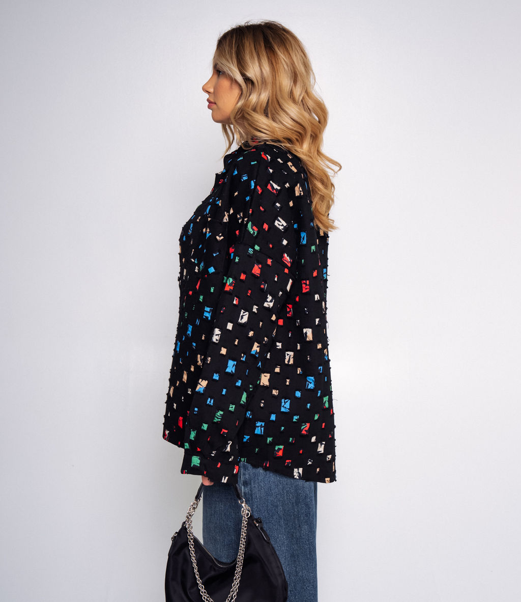 Рубашка #КТ270, чёрный - Dommod фото 2