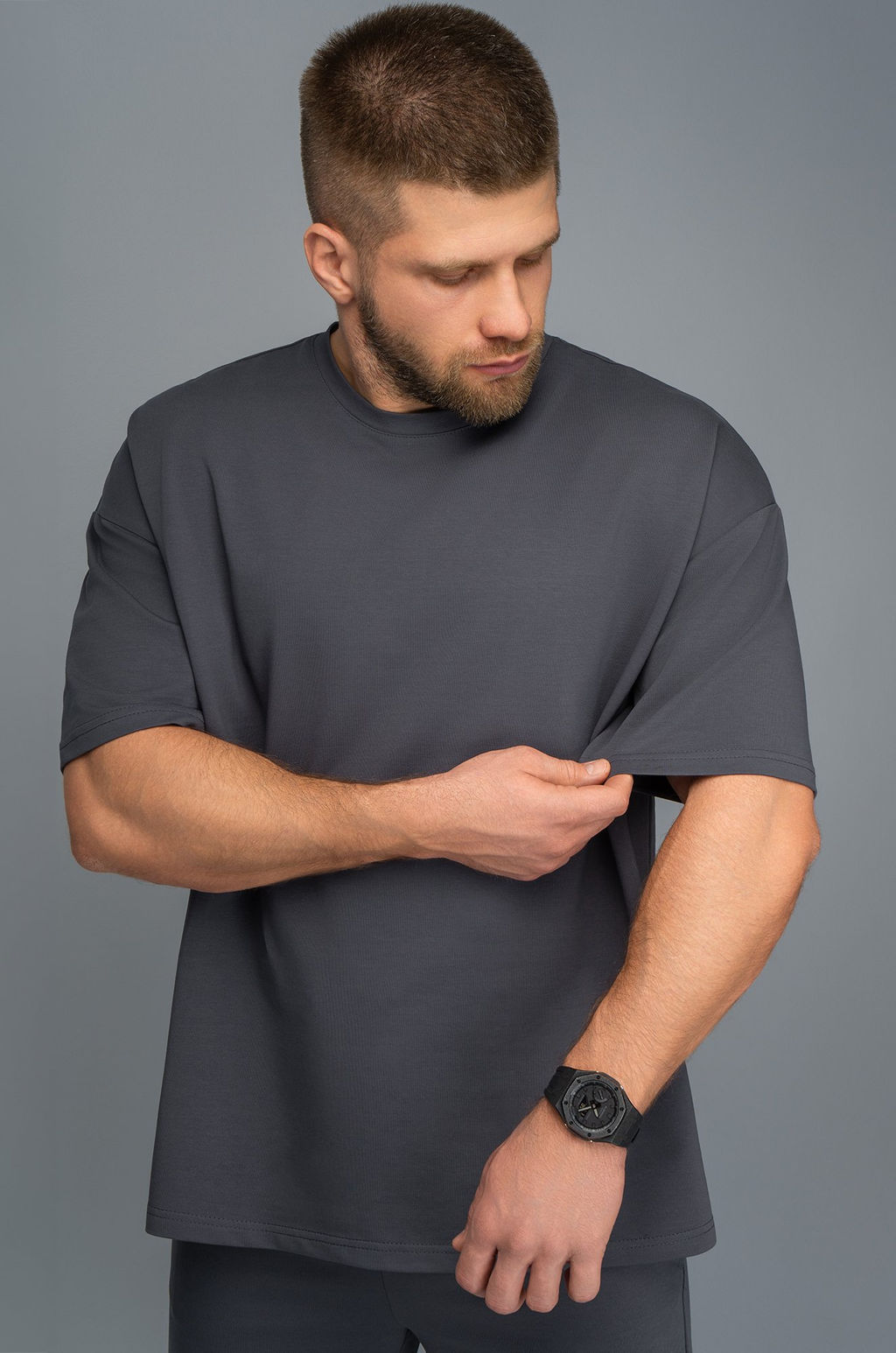 Мужской костюм из футера с брюками Happyfox  фото 20