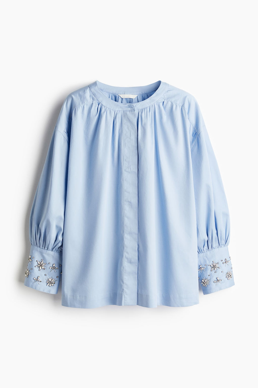 Blusa de algodon con strass - H&m фото 4