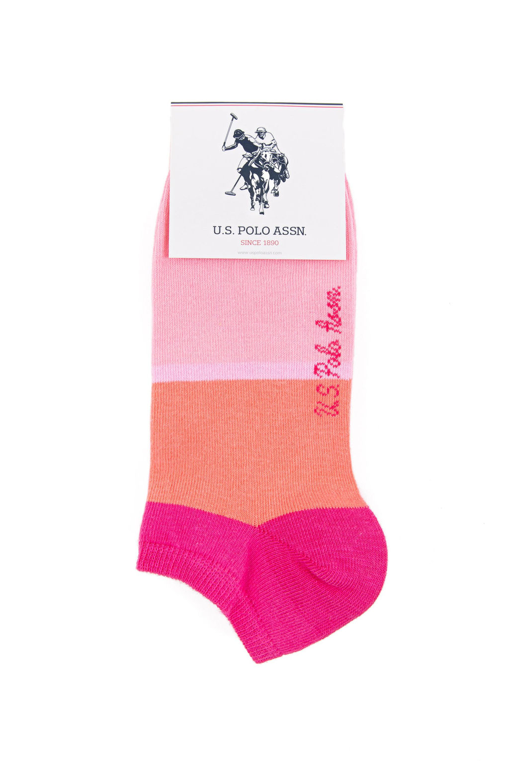 Женские розовые носки Неожиданная скидка в корзине - U.s. polo assn фото 4