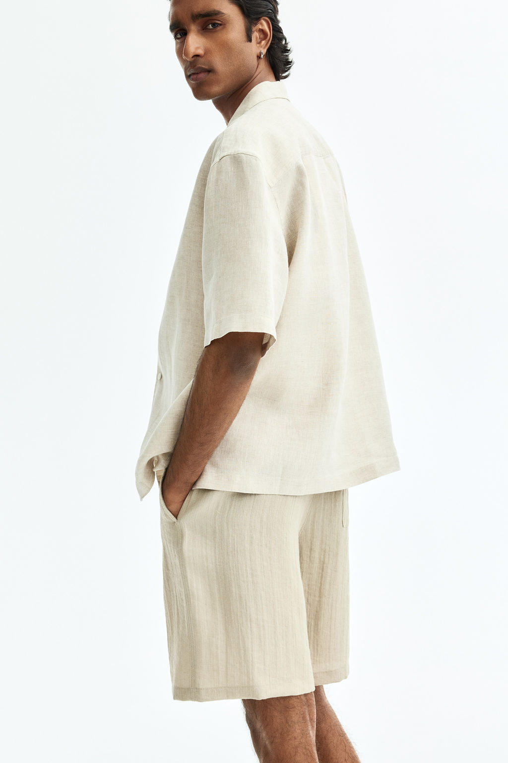 Pantal?n corto Loose Fit - H&m фото 11