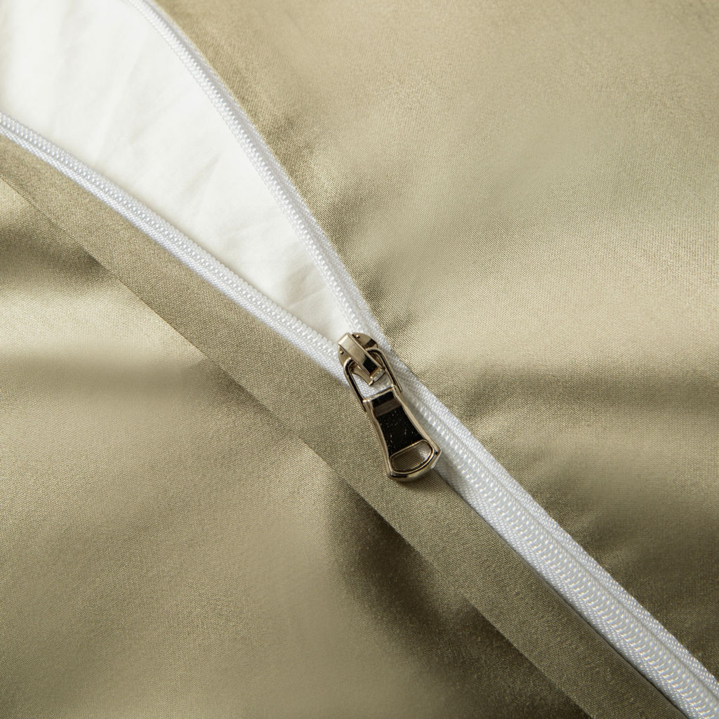 Комплект постельного белья Сатин Премиум на резинке CPAR055 Евро 4 Наволочки