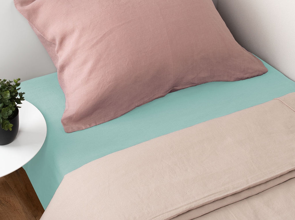 24С157-ШР/у/ст 220*205 Простыня цв. 1305 рис. 0 серо-голубой - Текс-дизайн фото 5