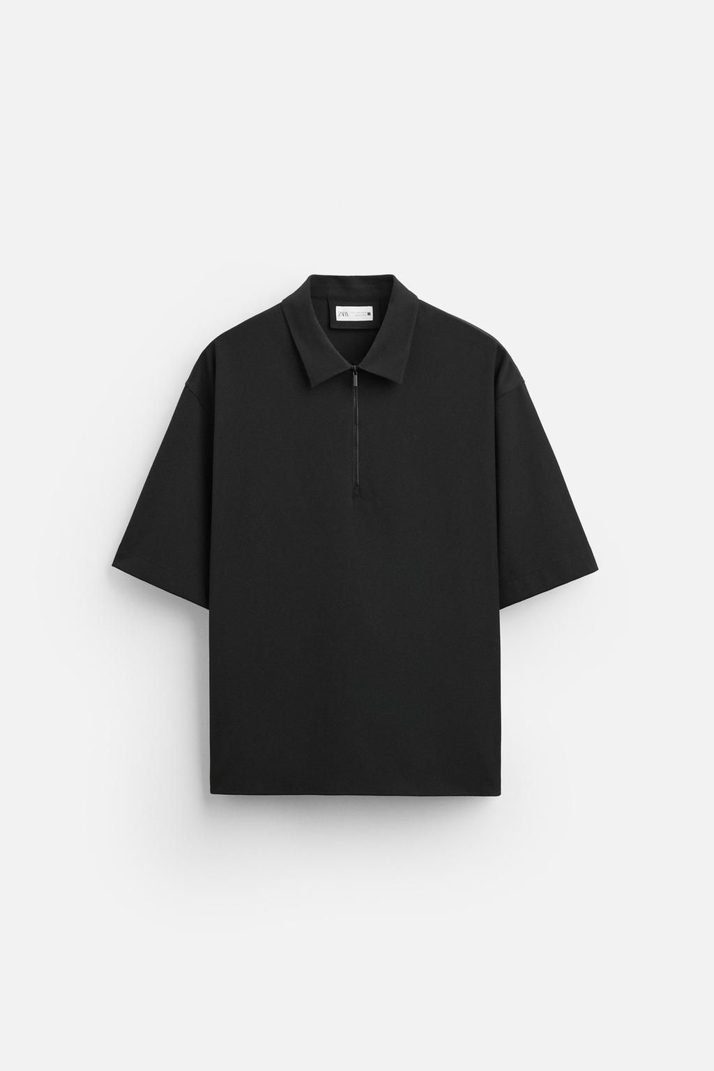 ZIPPED POLO SHIRT - Zara фото 34