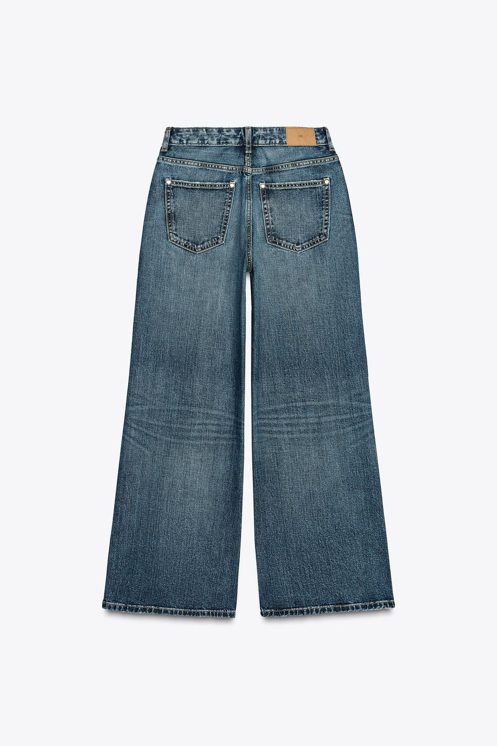 Z1975 WIDE LEG HIGH-RISE JEANS - Zara фото 5