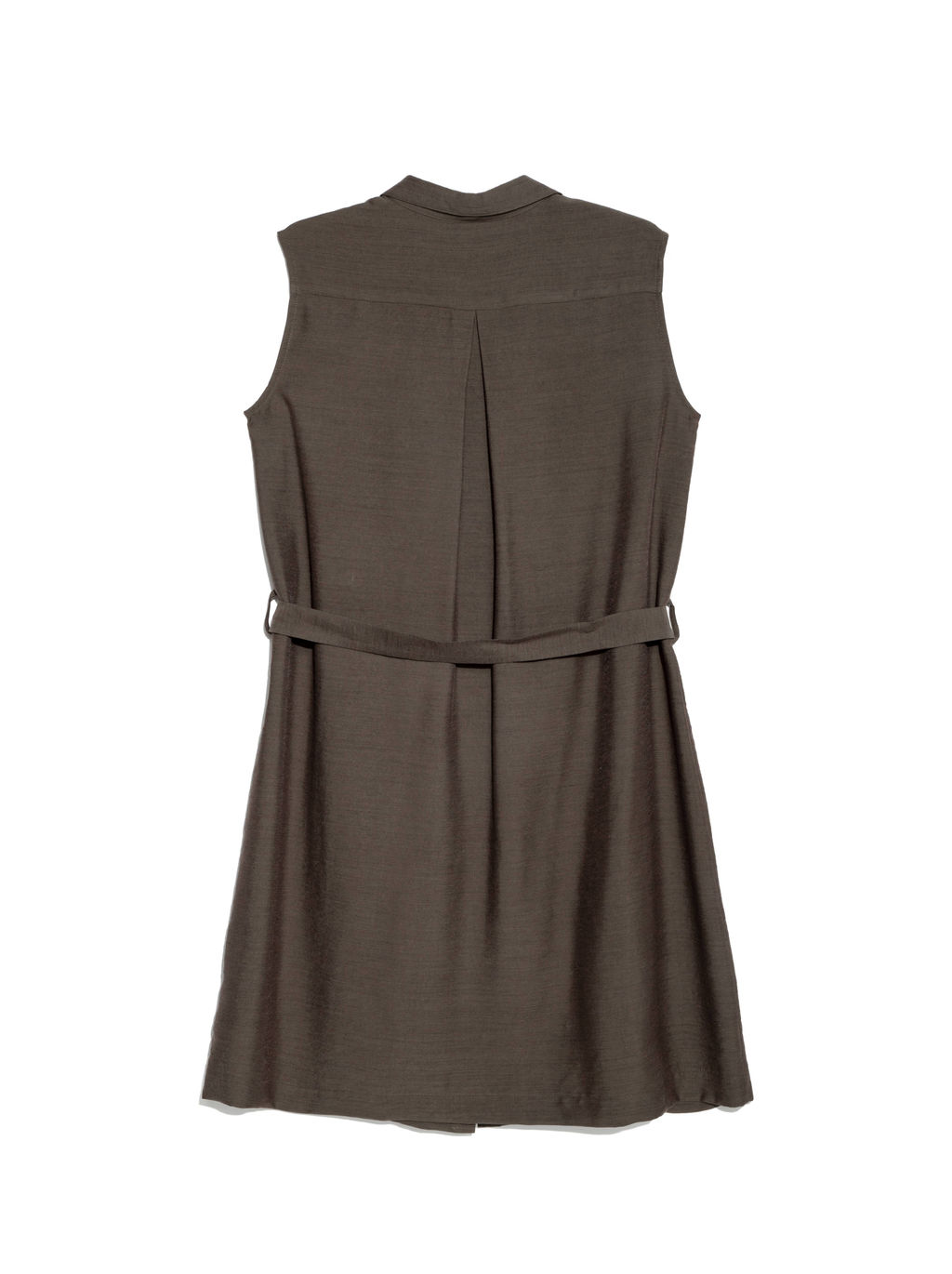 CONTE Платье-рубашка без рукавов с легким блеском LPL 915 khaki khaki
