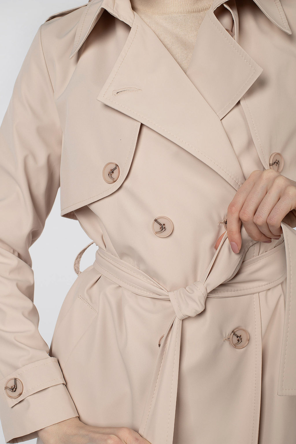 03-3283 Плащ женский (пояс)