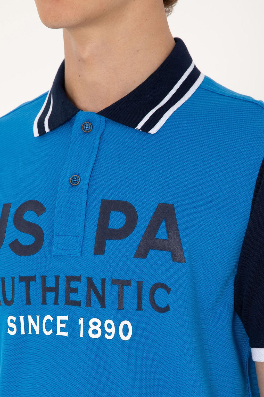 Erkek Regular Fit Polo Yaka Kobalt Mavi Ti__rt Sepette S_rpriz _ndirim - U.s. polo assn фото 7