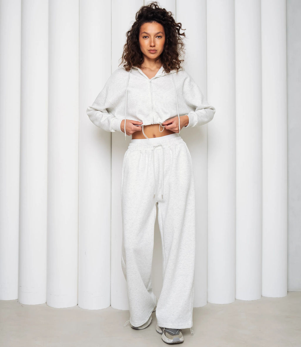 Спортивный костюм #КТ6001 (7), светло-серый меланж - Dommod фото 4