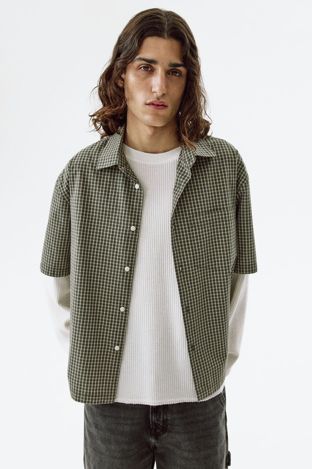 Camisa de algod?n Relaxed Fit - H&m фото 4