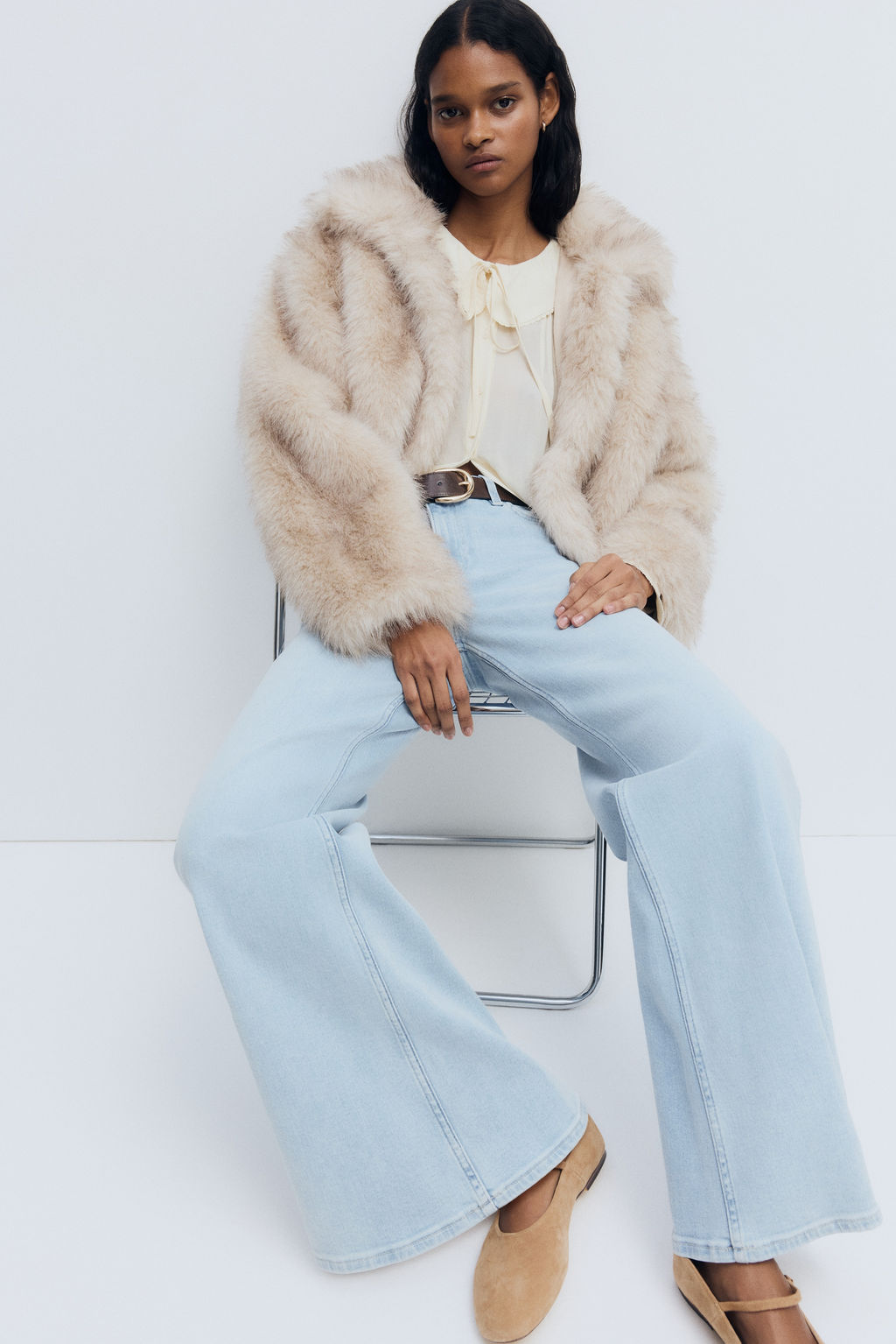 Wide High Jeans - H&m фото 5