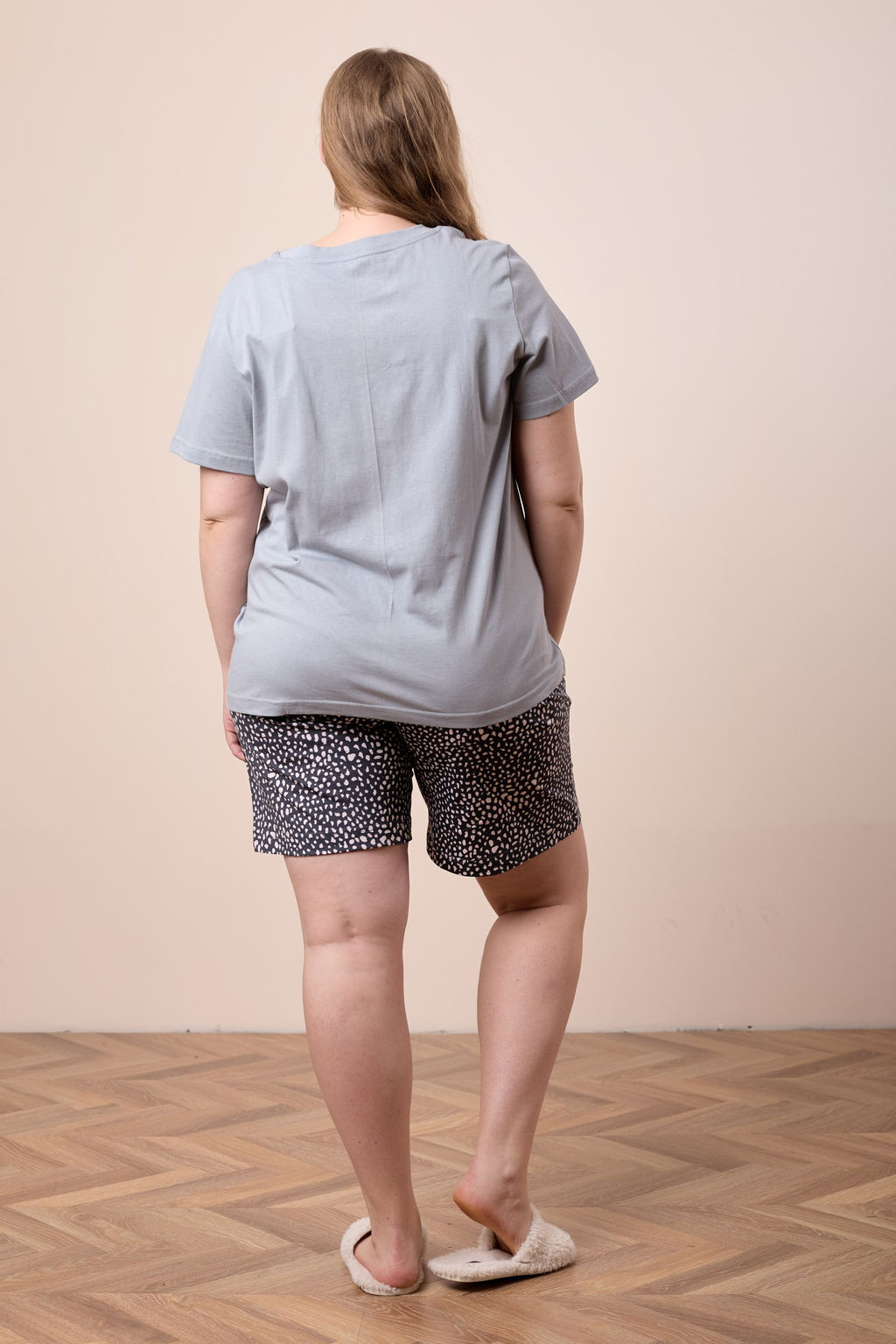 Пижама футболка и шорты М325294Пср - Елена фото 3