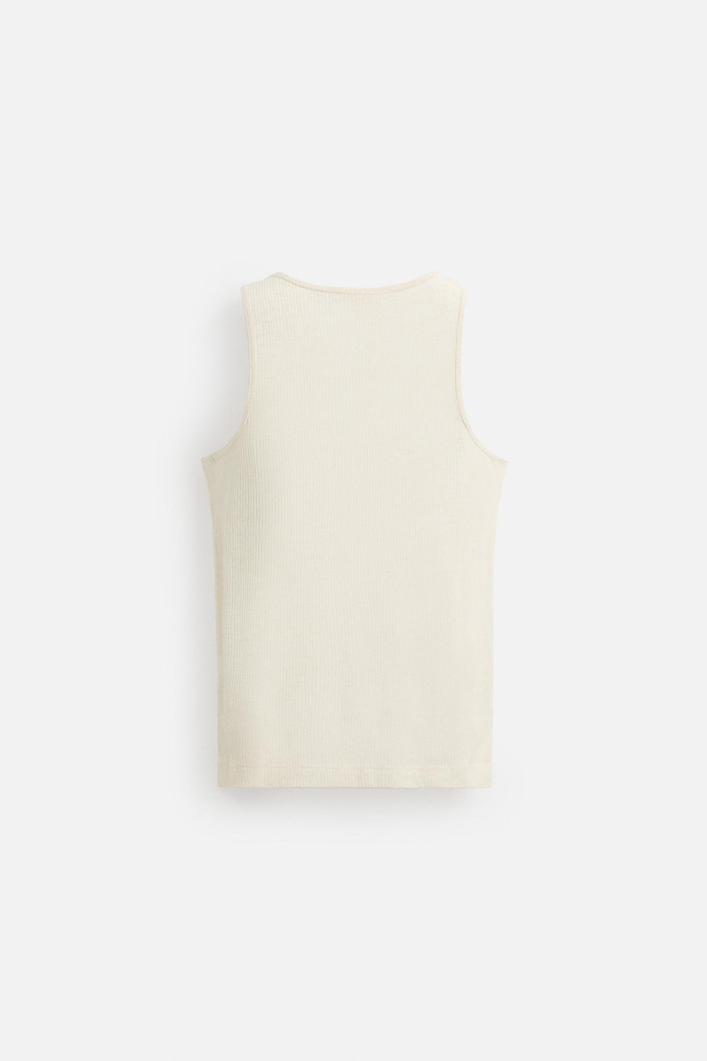 SEMI-SHEER TANK TOP - Zara фото 8