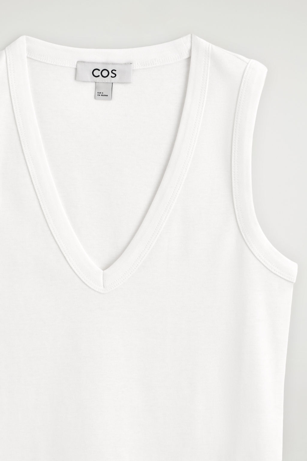 CAMISETA DE TIRANTES DE ALGOD?N CON CUELLO DE PICO - H&m фото 11