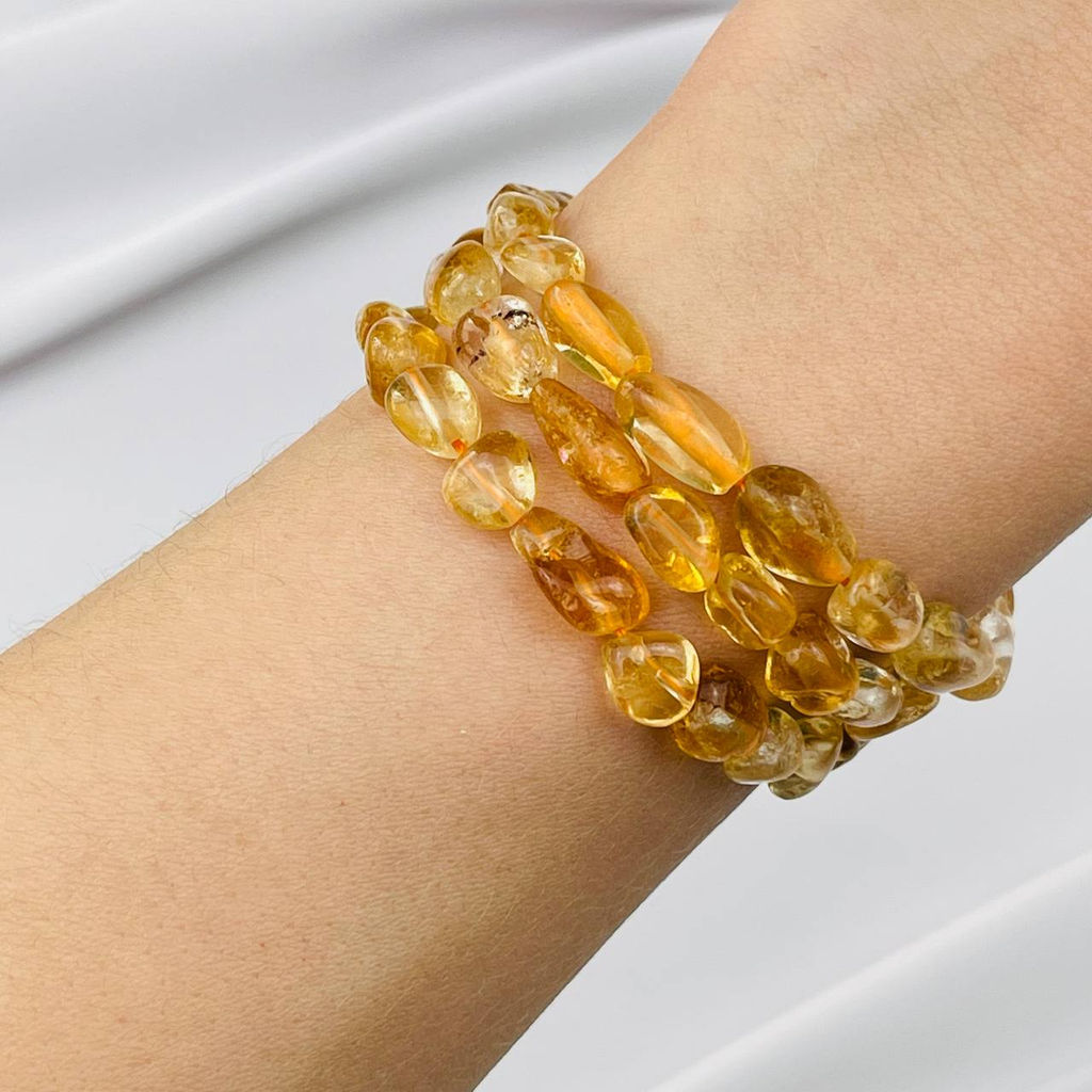 Бусины для украшений из Цитрина