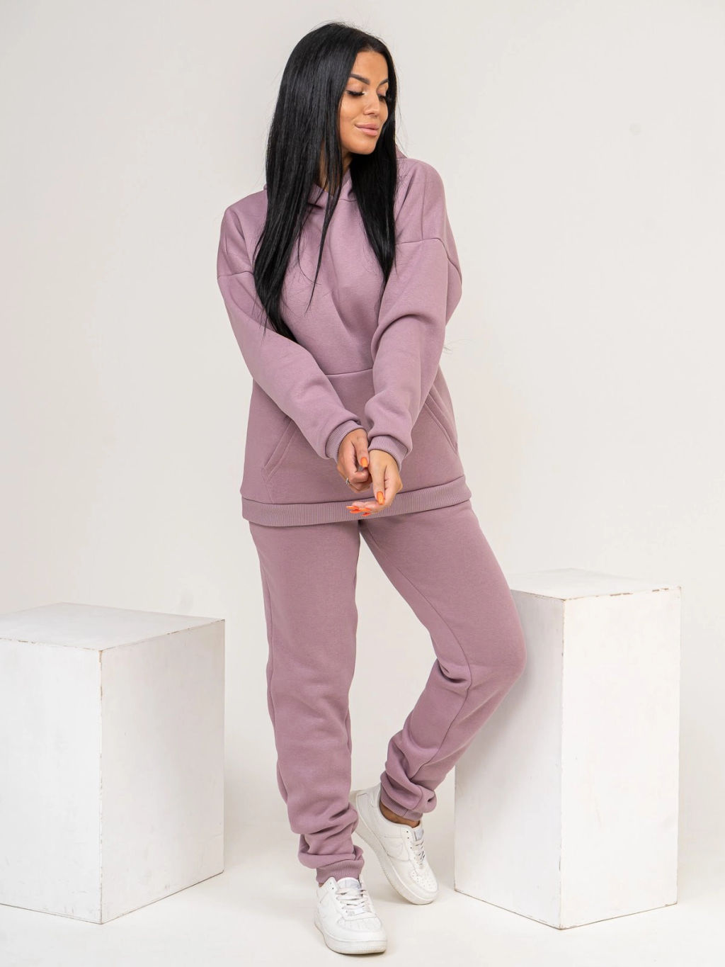 Костюм женский , цвет розовый