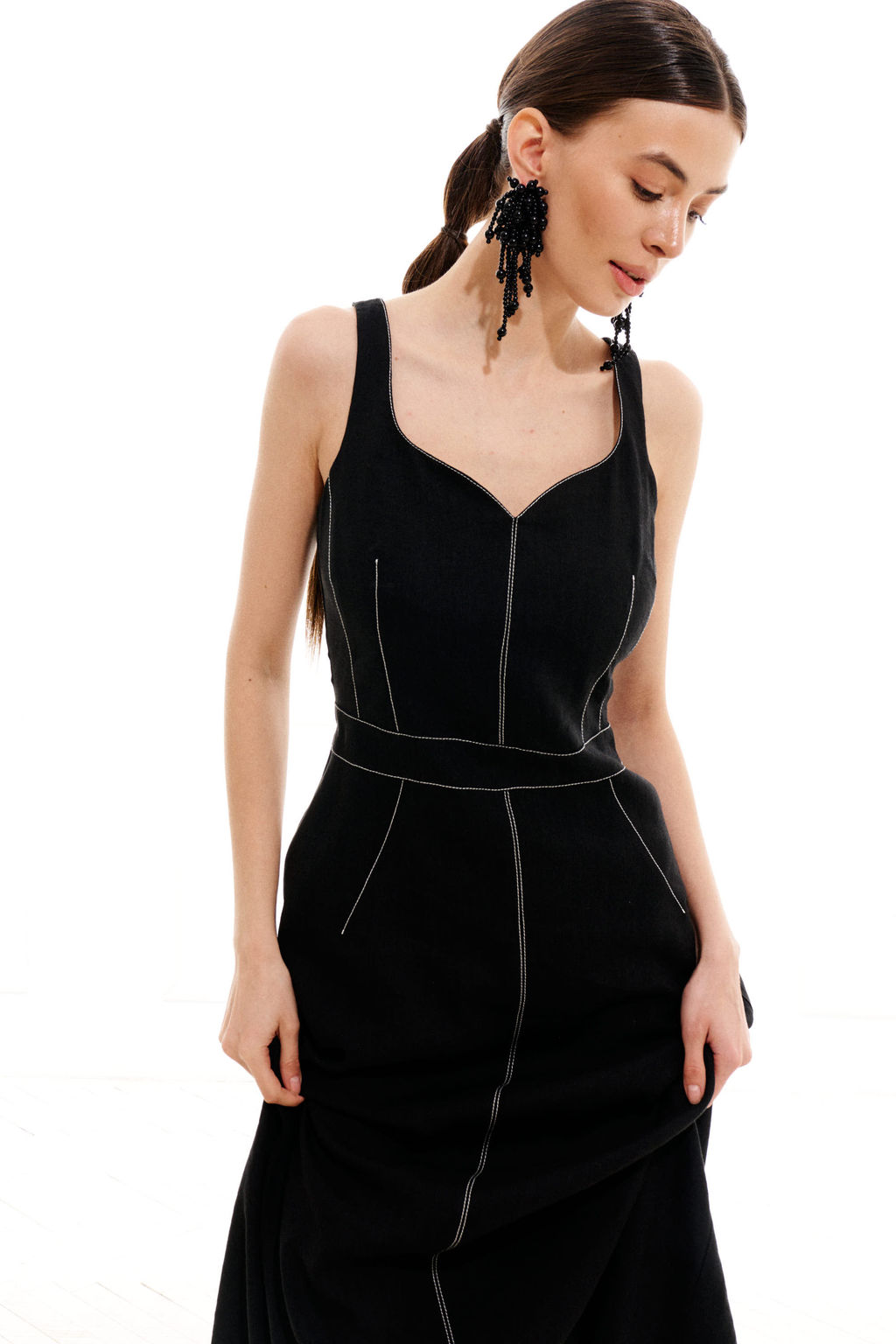 Сарафан 1991 (Лен - 100%) - Elletto фото 10