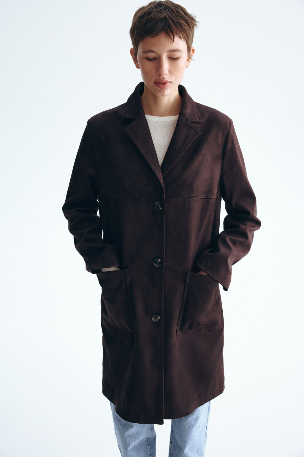 Knee-length coat - H&m фото 2