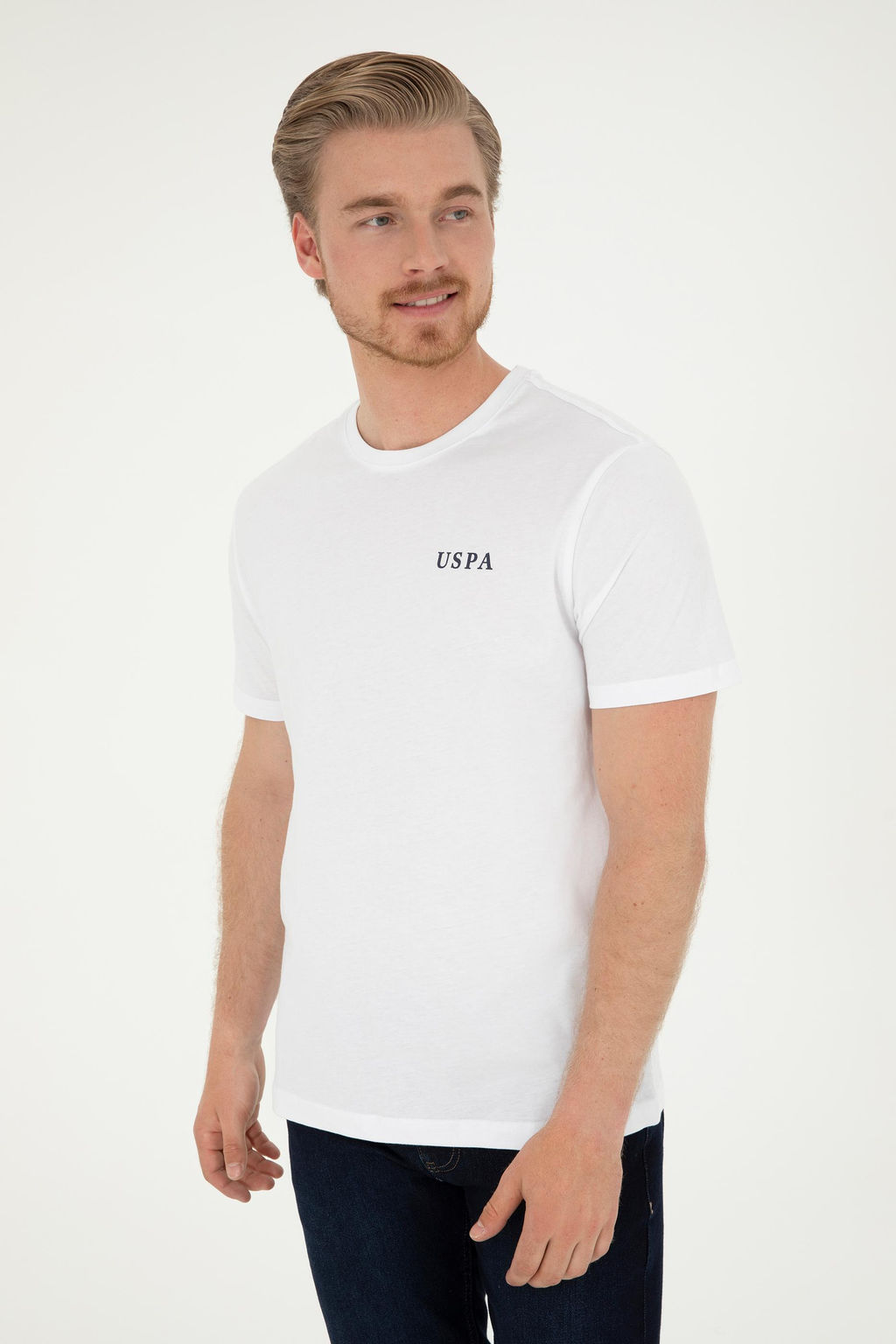 Мужская белая футболка Неожиданная скидка в корзине - U.s. polo assn фото 10