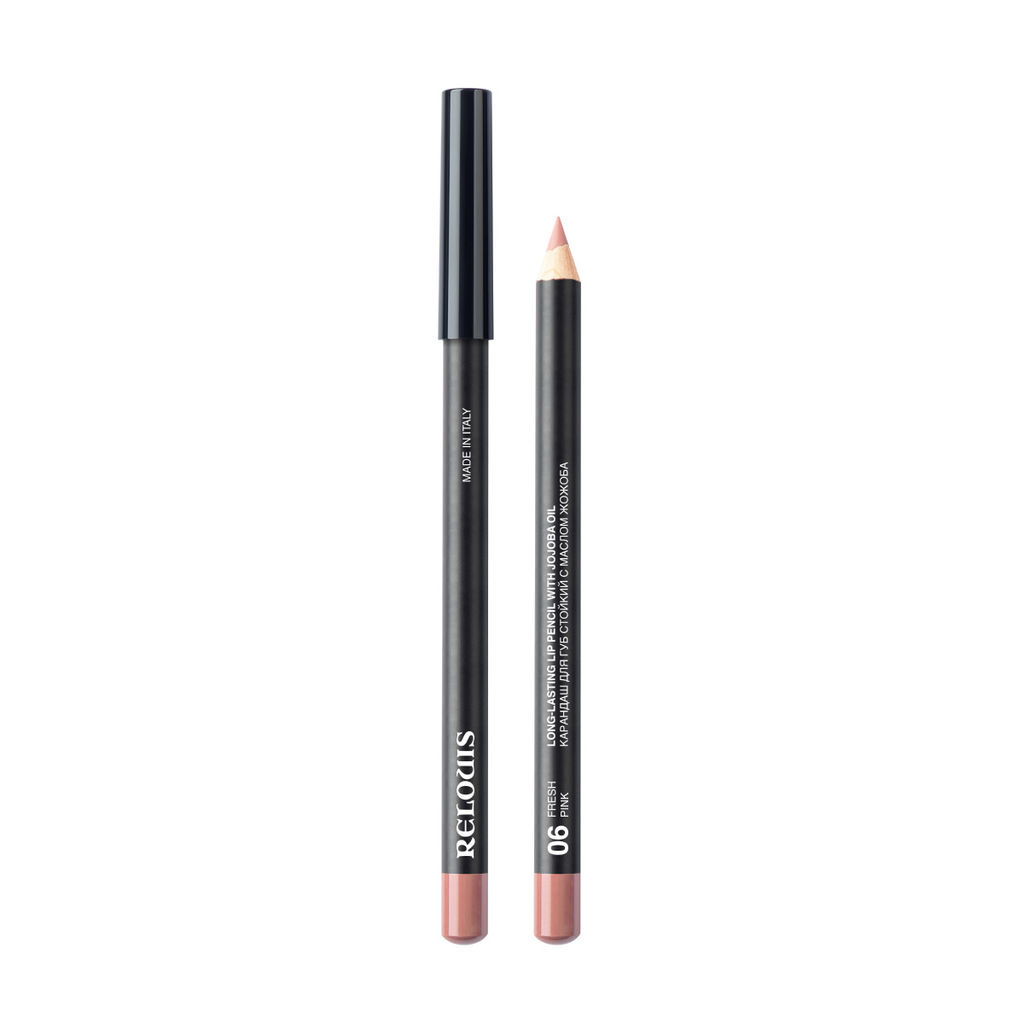 Relouis Bel Карандаш для губ стойкий с маслом жожоба №06 персиково-розовый ( fresh pink) 4 гр