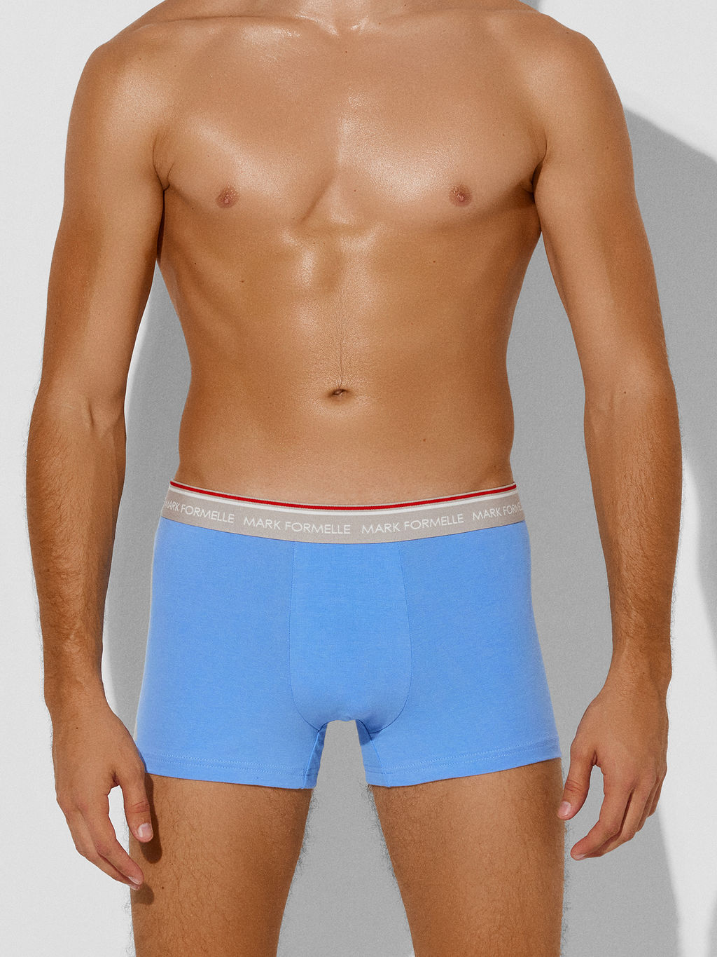 Цена за 2 штуки! Трусы боксеры мужские голубые