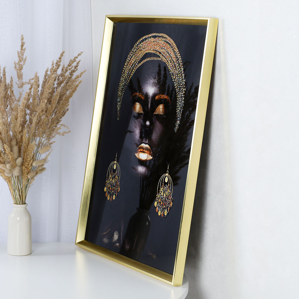 Картина 50х70 Африканка / RW-0480A /уп 18/стразы - Галеонтрейд фото 2