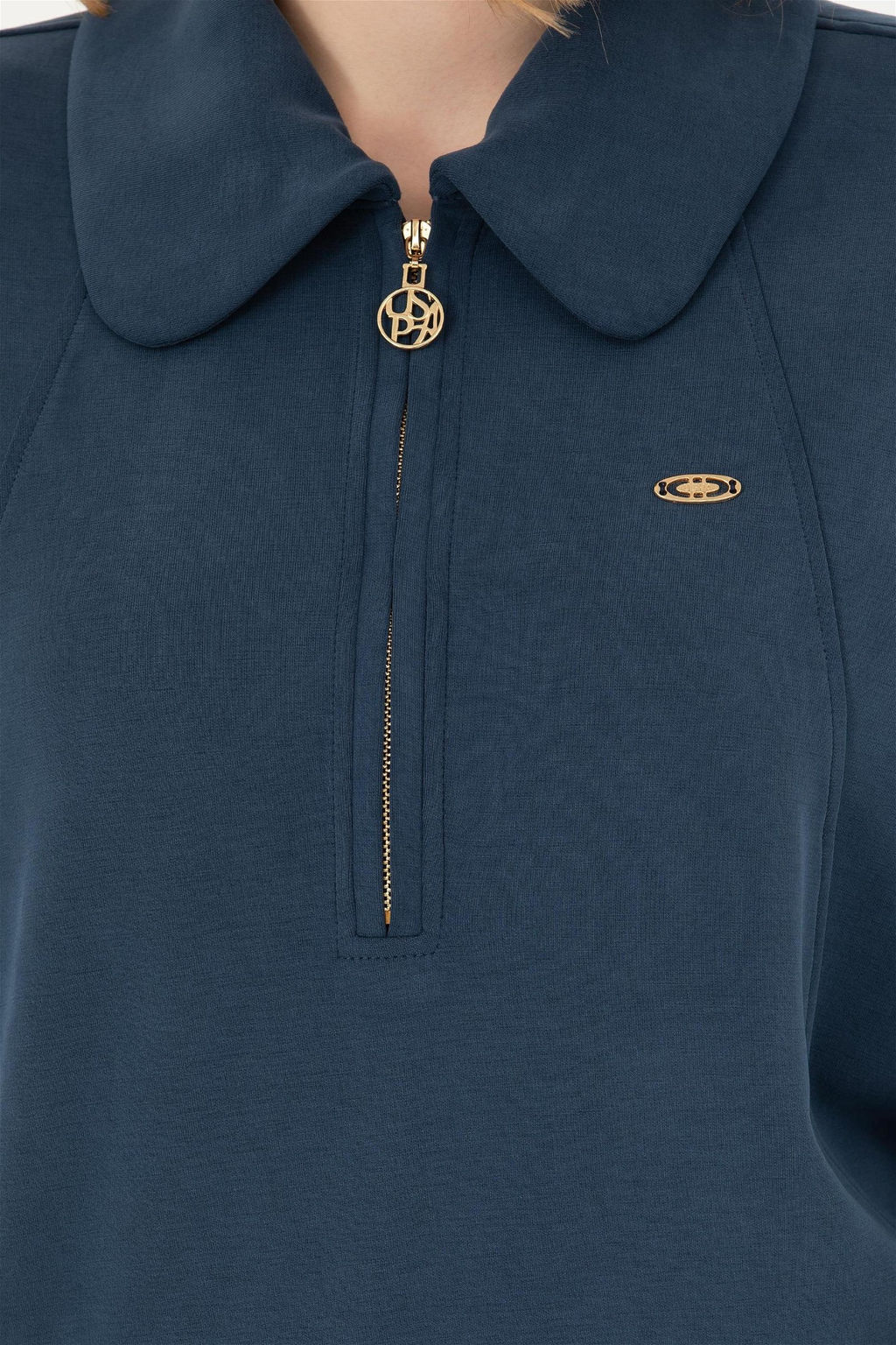 Женский темно-синий свитшот - U.s. polo assn фото 7