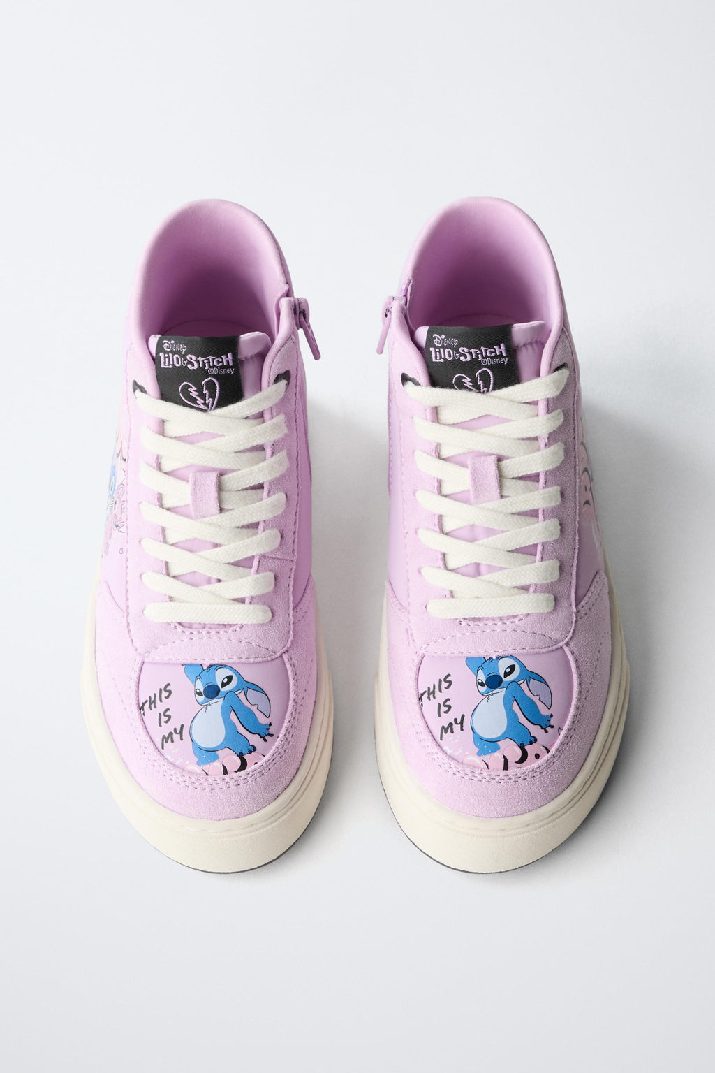 LILO & STITCH  DISNEY HIGH-TOP SNEAKERS - Zara фото 5