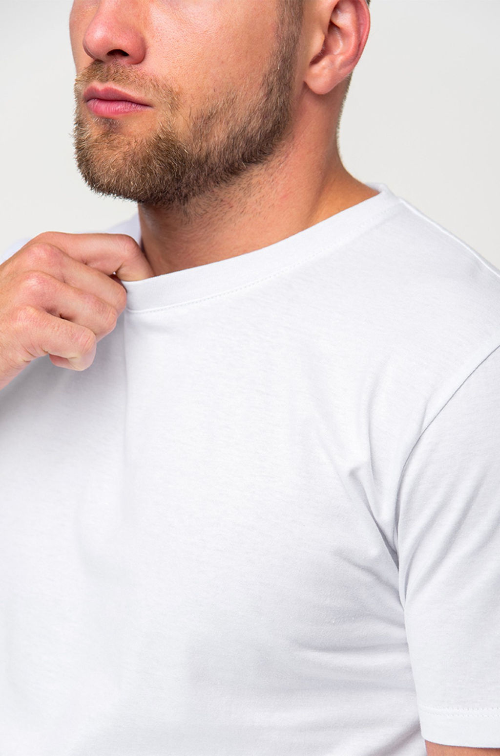 Мужская базовая футболка из хлопка 3 шт. Happyfox