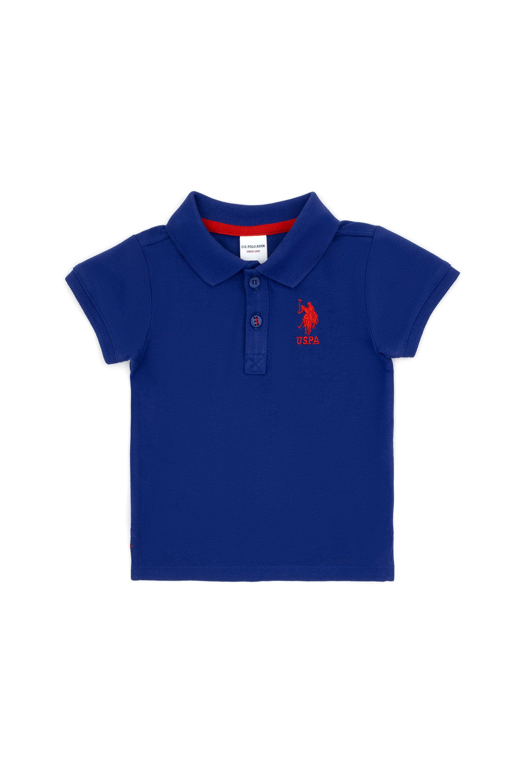 Синяя базовая футболка для мальчика - U.s. polo assn фото 2