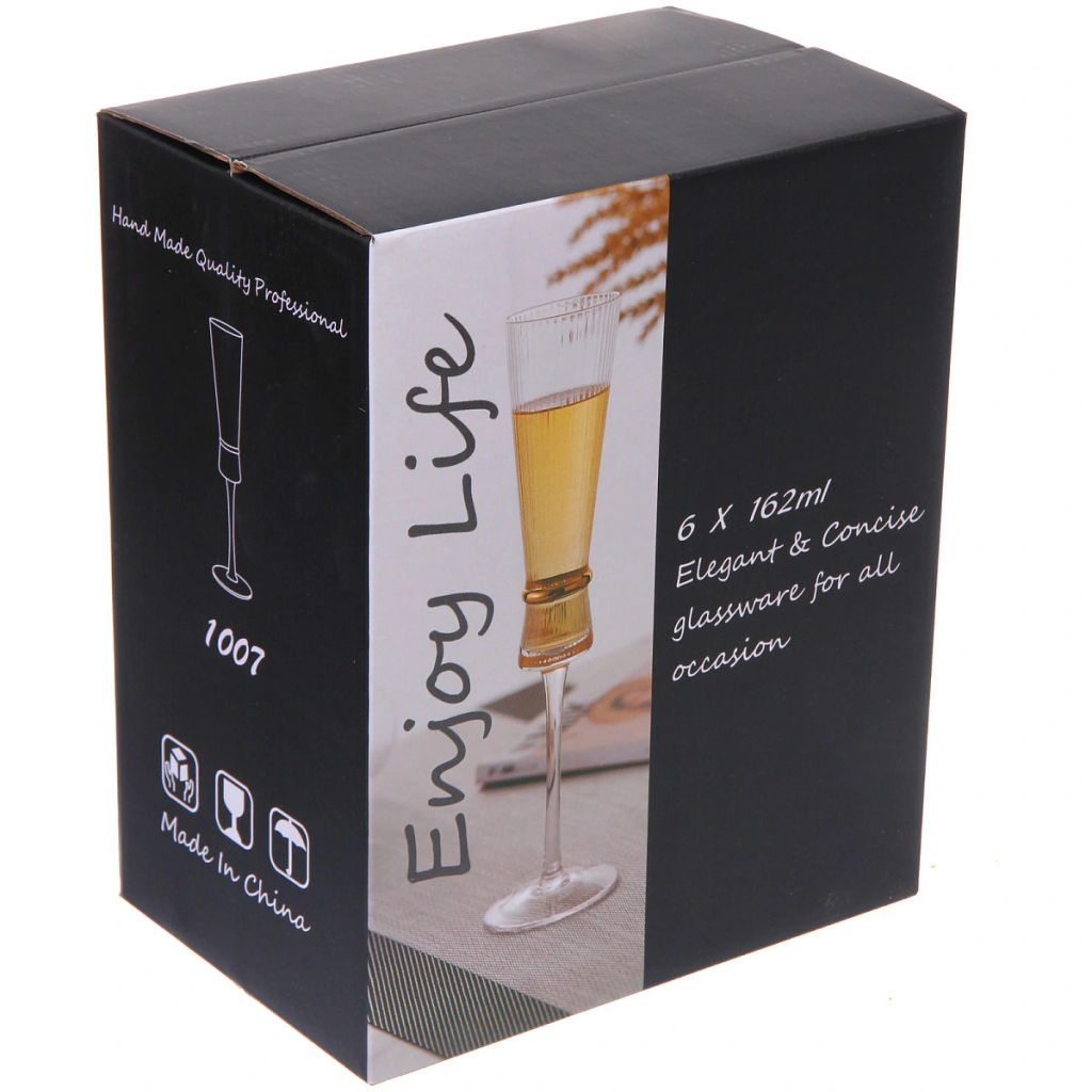 Бокал для шампанского 180мл "VIVALDI" в наборе 6шт