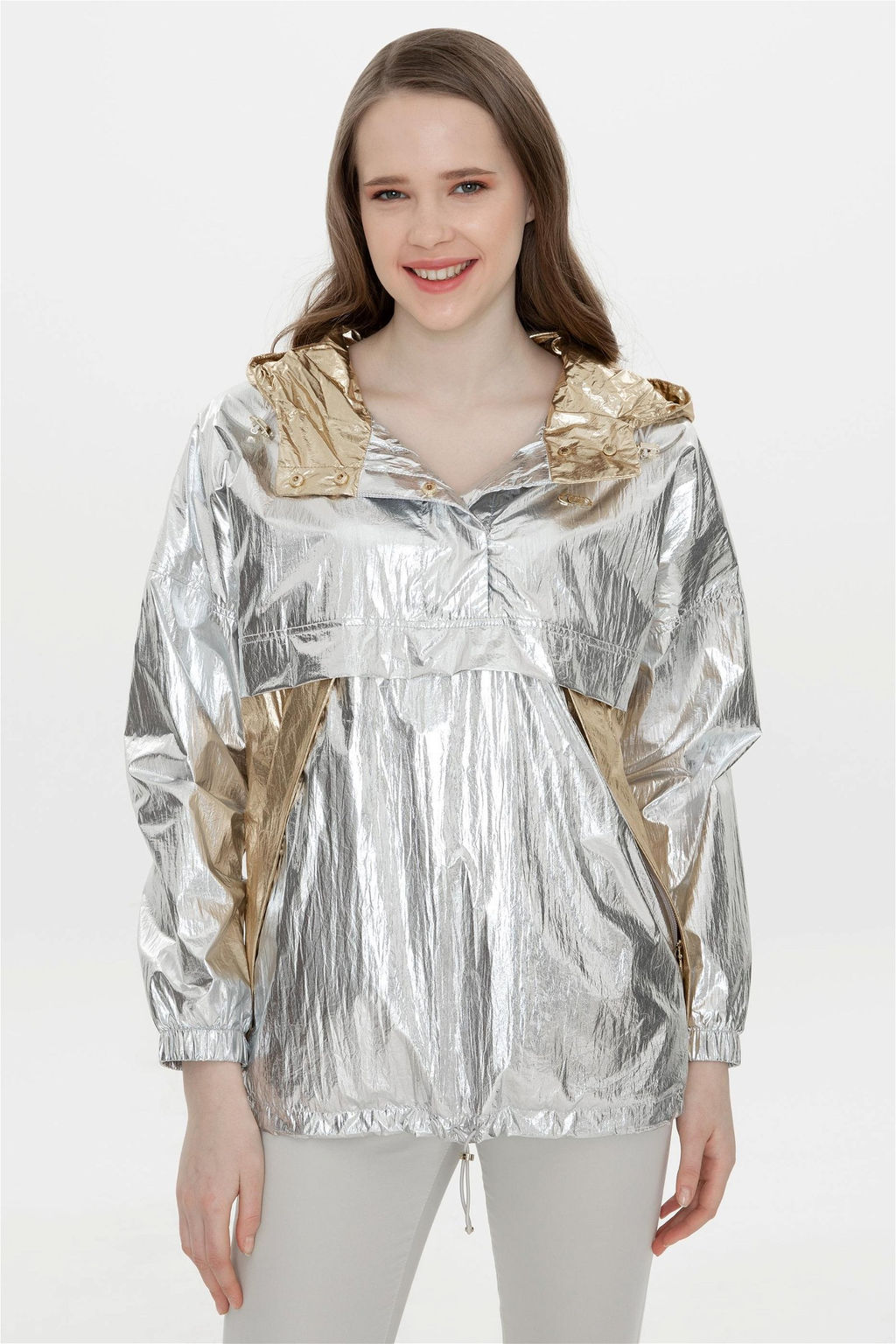 U. S. Polo Assn Женское серое пальто - U.s. polo assn фото 7